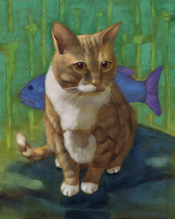 oil painting by Alexandria levin