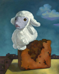 Sitting Sheep by Alexandria Levin