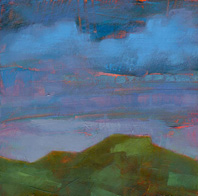 Blue Clouds, painting by Alexandria Levin