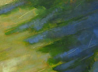 Encompassing Light (detail), painting by Alexandria Levin