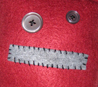 cropped Red Thing by Alexandria Levin