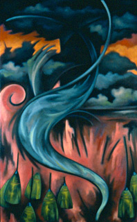 painting by Alexandria Levin