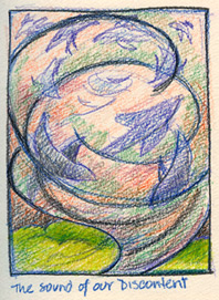 sketch by Alexandria Levin